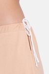 Red Rose Cotton Layering Skirt -Skin — thumbnail 3
