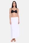 Red Rose Cotton Layering Skirt -White — thumbnail 1