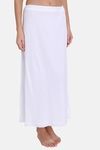 Red Rose Cotton Layering Skirt -White — thumbnail 6