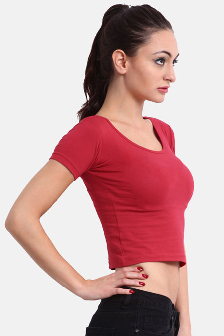 Red Rose Viscose Camisole - Red — image 3