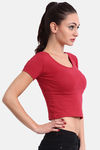 Red Rose Viscose Camisole - Red — thumbnail 3