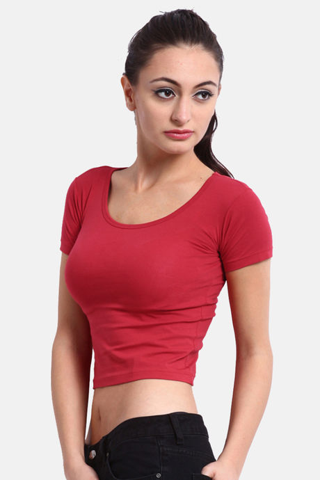 Red Rose Viscose Camisole - Red — image 4