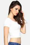 Red Rose Viscose Camisole - White — thumbnail 4