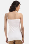 Red Rose Cotton Camisole - White — thumbnail 2