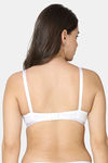 VStar Single Layered Non Wired Medium Coverage Super Support Bra - White — thumbnail 3