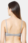 VStar Double Layered Non Wired Full Coverage Cami Bra - Cool Grey — thumbnail 3