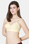 VStar Single Layered Non Wired Medium Coverage Super Support Bra - Skin — thumbnail 2