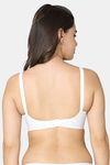 VStar Single Layered Non Wired Medium Coverage Super Support Bra - White — thumbnail 3