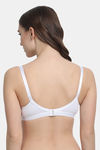 VStar Single Layered Non Wired Medium Coverage Super Support Bra - White — thumbnail 3