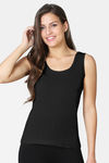 Vstar Cotton Camisole - Black — thumbnail 1