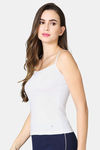 Vstar Cotton Camisole - White — thumbnail 2