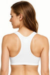 Sona Double Layered Non Wired Full Coverage Sag Lift Bra - White — thumbnail 2