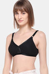 Sona Double Layered Non Wired 3/4th Coverage Sag Lift Bra - Black — thumbnail 3