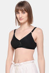 Sona Double Layered Non Wired 3/4th Coverage Sag Lift Bra - Black — thumbnail 4