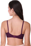 Sona Double Layered Non Wired 3/4th Coverage Sag Lift Bra - Wine — thumbnail 2