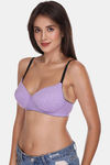 Sona Padded Non Wired 3/4th Coverage Sag Lift Bra - Lavender — thumbnail 4