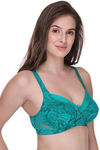 Sona Single Layered Non Wired Medium Coverage Sag Lift Bra - D-Green — thumbnail 4