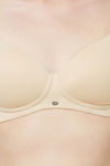Soie Medium Coverage Padded Non-Wired T-Shirt Bra - Nude — thumbnail 6