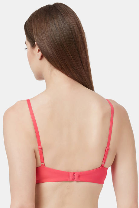 Soie Medium Coverage Padded Non-Wired T-Shirt Bra - Rose — image 4