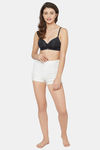 Soie Medium Coverage Padded Non-Wired T-Shirt Bra - Black — thumbnail 5