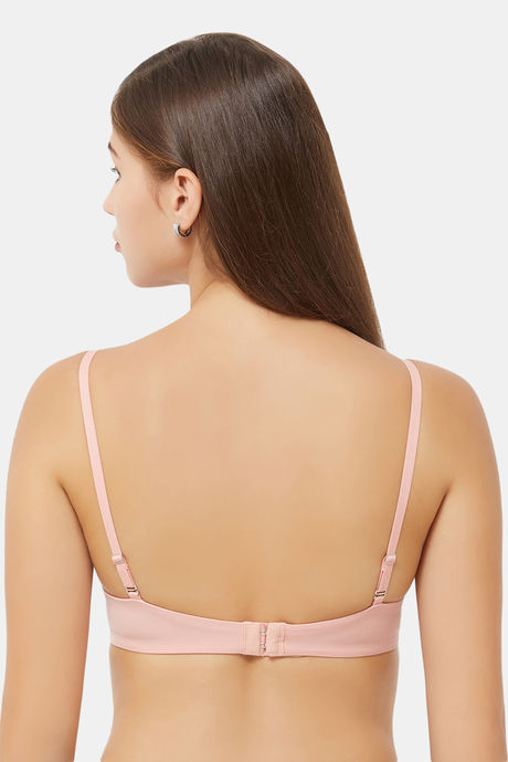 Soie Medium Coverage Padded Non-Wired T-Shirt Bra - Blush — image 4