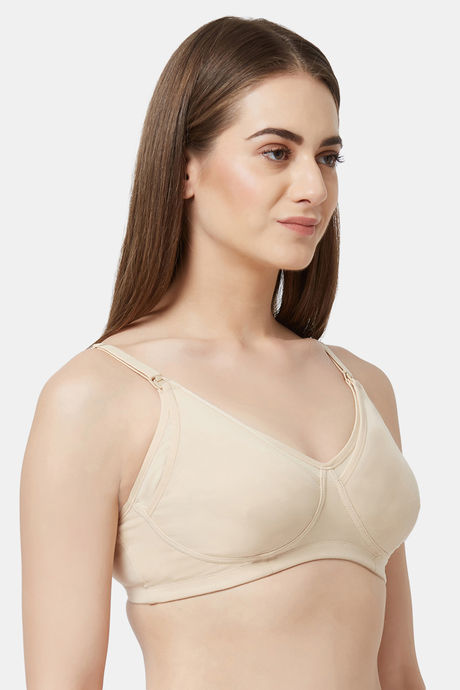 Soie Non-Padded Non-Wired Maternity Bra - Nude — image 3