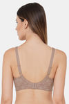 Soie Full Coverage Non Padded Non Wired Bra - Dark Skin — thumbnail 4
