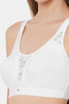 Soie Full Coverage Non Padded Non Wired Bra - White — thumbnail 7