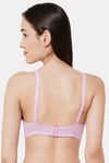 Soie Non Padded Non Wired Full Coverage T-Shirt Bra - Lilac — thumbnail 4