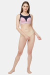 Soie Extreme Coverage High Impact Padded Non-Wired Sports Bra - Pink — thumbnail 5