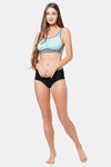 Soie Extreme Coverage Medium Impact Spacer Cups Non Wired Bra - Blue Tint — thumbnail 6