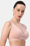 Soie Beginners Bra -Solid Colour Non-Wired Removable Padded Full Coverage Beginners Bra  (Pack Of 2) - Multicolor — thumbnail 3