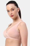 Soie Beginners Bra -Solid Colour Non-Wired Removable Padded Full Coverage Beginners Bra  (Pack Of 2) - Multicolor — thumbnail 4