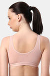 Soie Beginners Bra -Solid Colour Non-Wired Removable Padded Full Coverage Beginners Bra  (Pack Of 2) - Multicolor — thumbnail 5
