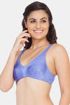 Soie Single Layered Non Wired Full Coverage Bra - Irish Eye — thumbnail 2