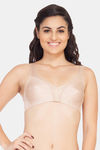 Soie Single Layered Non Wired Full Coverage Bra - Sheer Taupe — thumbnail 1