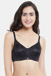 Soie Single Layered Non Wired Full Coverage T-Shirt Bra - Black — thumbnail 1