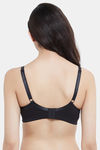 Soie Single Layered Non Wired Full Coverage T-Shirt Bra - Black — thumbnail 4
