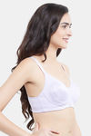 Soie Single Layered Non Wired Full Coverage T-Shirt Bra - Lavender — thumbnail 2