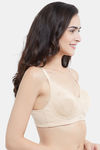 Soie Single Layered Non Wired Full Coverage T-Shirt Bra - Nude — thumbnail 2