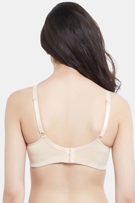 Soie Single Layered Non Wired Full Coverage T-Shirt Bra - Nude — image 4