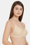 Soie Double Layered Non Wired Full Coverage Bra - Nude — thumbnail 2
