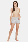 Soie Double Layered Non Wired Full Coverage Bra - Nude — thumbnail 5