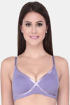 Soie Double Layered Non Wired Medium Coverage Bra - Aster — thumbnail 1