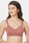 Soie Single Layered Wired Full Coverage T-Shirt Bra - Cinnamone — thumbnail 1