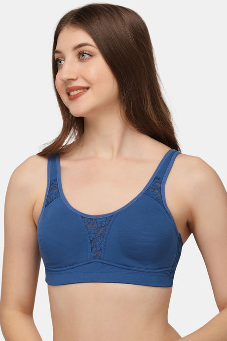 Soie Single Layered Non Wired Full Coverage T-Shirt Bra - Midnight — image 2
