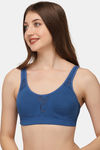 Soie Single Layered Non Wired Full Coverage T-Shirt Bra - Midnight — thumbnail 2