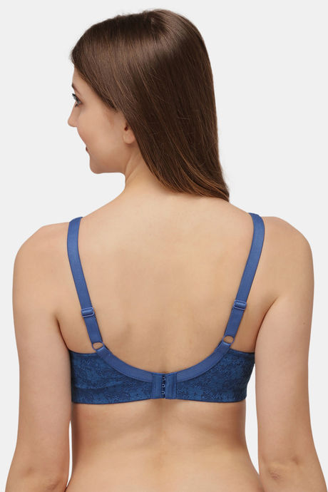 Soie Single Layered Non Wired Full Coverage T-Shirt Bra - Midnight — image 3