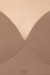 Soie Padded Non Wired Full Coverage T-Shirt Bra - Brownie — thumbnail 5