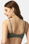 Soie Padded Non Wired Full Coverage T-Shirt Bra - Cloud — thumbnail 2